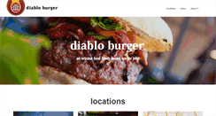Desktop Screenshot of diabloburger.com