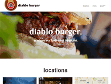 Tablet Screenshot of diabloburger.com